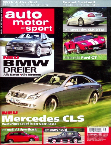 Deckblatt Auto Motor und Sport (18/2004)